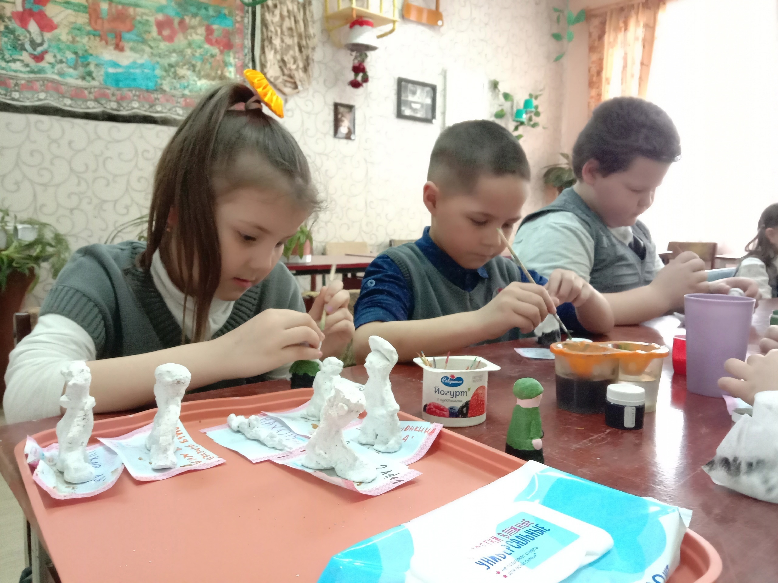 И вновь музей посетили ученики 1 А класса средней школы № 2 им. А. Жаркова..