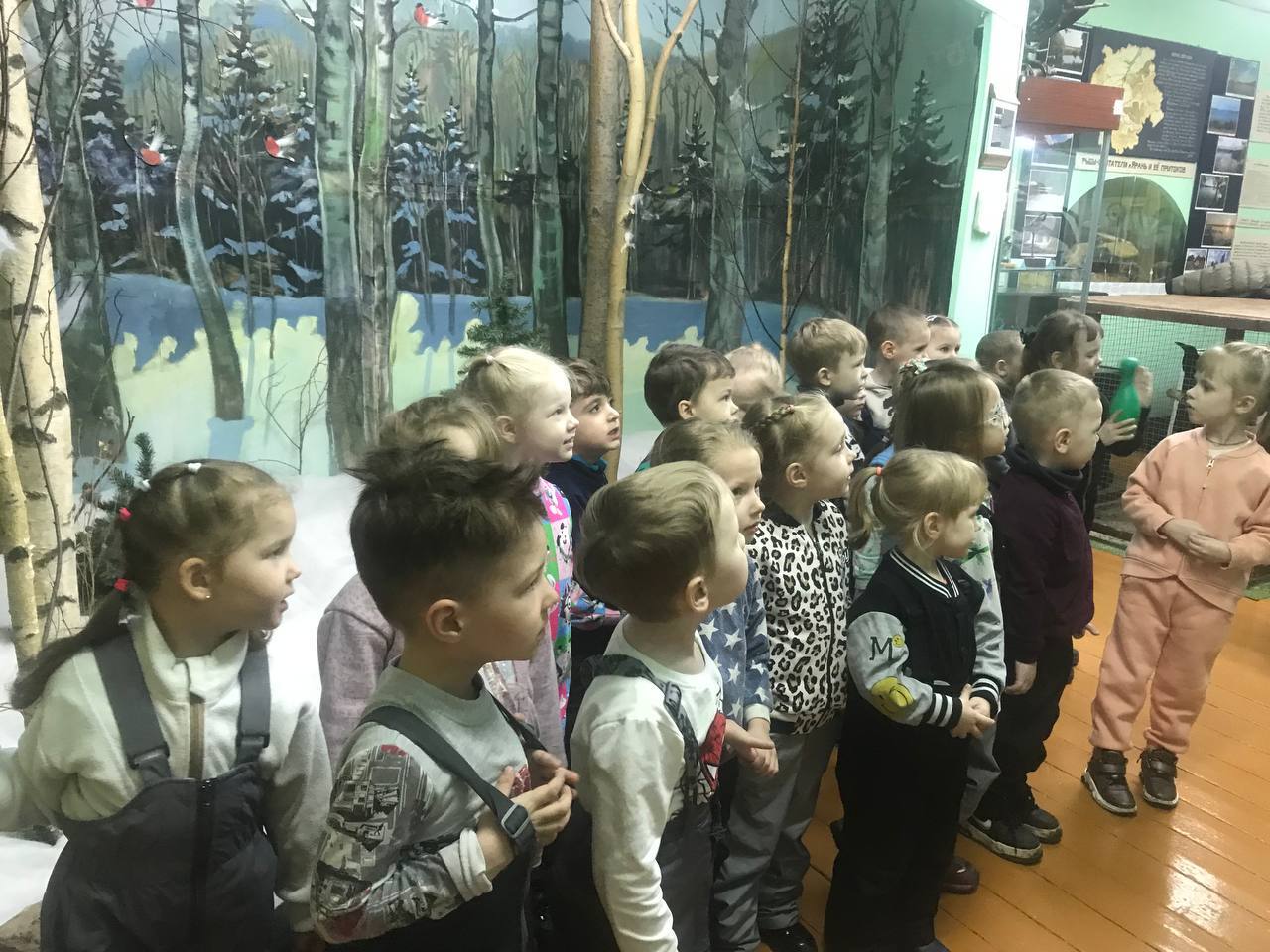Воспитанники МКДОУ детского сада «Малышка» приходили в гости в краеведческий музей..